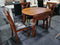 Hammis# Malaysian Oak  Round Dining Suite | 1.2M Table&4 Chairs