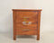 Tina# NZ Pine Simplicity Bedside Table | 2 Drawer | Pine color