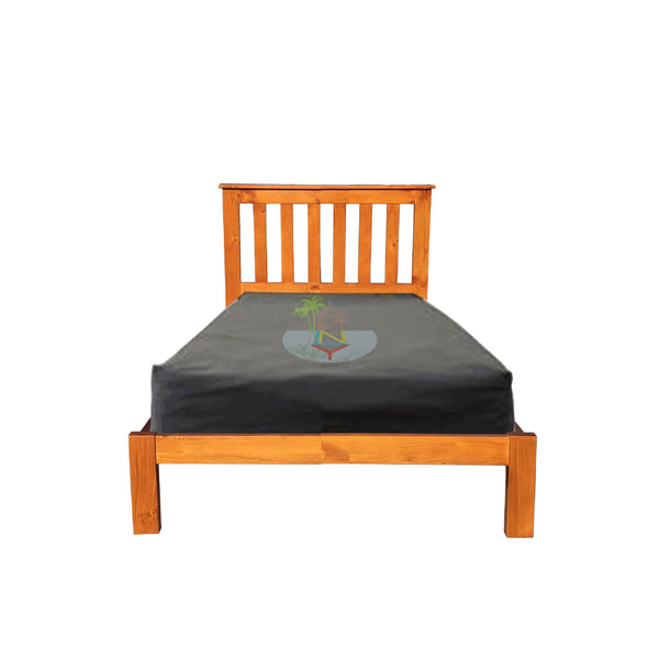 Classic# NZ Pine Simplicity Bed Frame | King-Single | Pine color