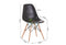 Echo# Scandinavian Dining Chair | Black color