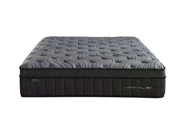 Gel Memory Foam Pocketed Tall Coil with 12cm Euro Top and Encasement Mattress| Super-King size