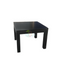 PurePine# NZ Pine  Dining Table | 1.0M Square | Black color