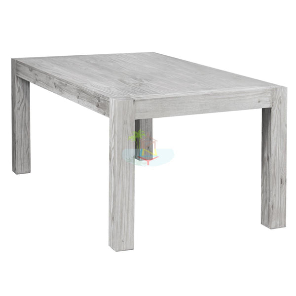 Amanda# NZ Pine White Wash White Wash Dining Table | 1.8M | LS