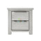 Amanda# NZ Pine White Wash White Wash Bedside Table | LS