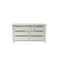 Amanda# NZ Pine White Wash White Wash Dresser | LS