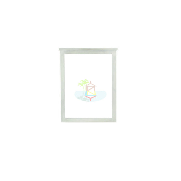 Amanda# NZ Pine White Wash White Wash Mirror | LS