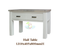 Ashland# Acacia White&Wood Ash Top Hall Table