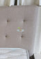 Boston# Headboard | King-Single | Beige color **