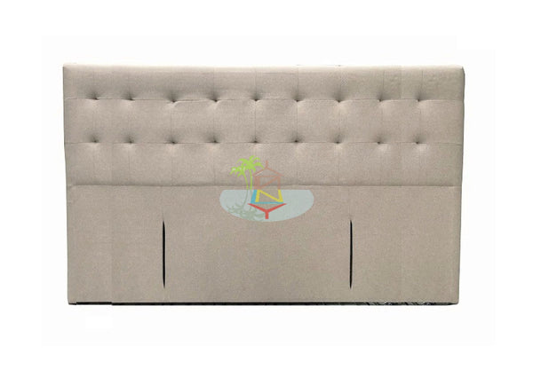 Boston# Headboard | Super-King | Beige color | LS