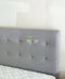 Boston# Headboard | King-Single | Grey color