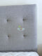 Boston# Headboard | Super-King | Grey color **