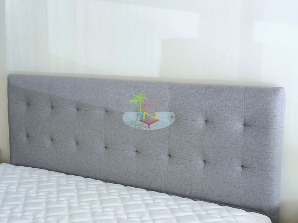 Boston# Headboard | King | Grey color