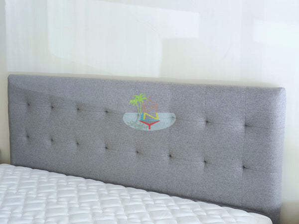 Boston# Headboard | Super-King | Grey color