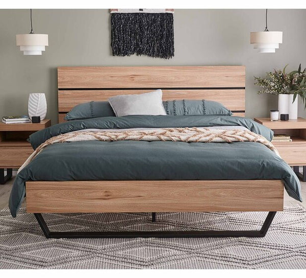 Bright# Scandinavian Bed Frame | Queen