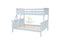 Lily# NZ Pine Bunk Simplicity Bed Frame | Single+Double | White color