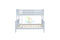 Lily# NZ Pine Bunk Simplicity Bed Frame | Single+Double | White color
