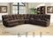 Columbia# L-Shape Recliner  Round Corner Lounge Suite | Corner| TR