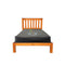 Classic# NZ Pine Simplicity Bed Frame | Single | Pine color | LS