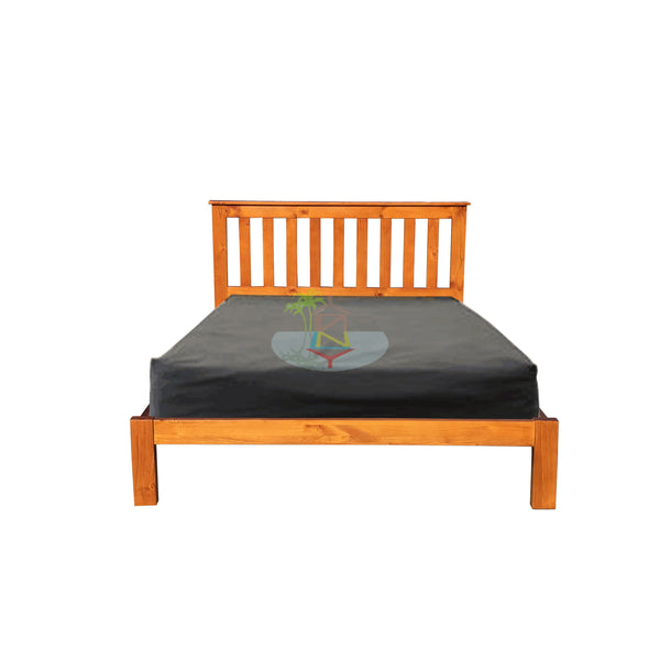 Classic# NZ Pine Simplicity Bed Frame | King | Pine color