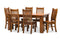 Felton# NZ Pine Chunky Dining Suite | 1.8M Table&6 Chairs | LS