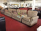 Florida# Conventional Suite Nailhead Trim Linen Lounge Suite | 3+2+1| TR