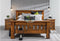 Felton# NZ Pine Chunky Bed Frame | Queen | LS