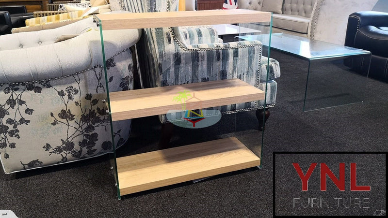 Glass Bookshelf (Low)| TR