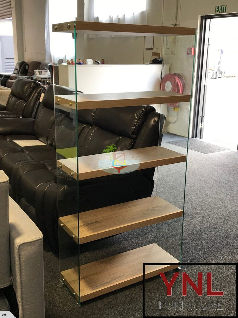 Glass Bookshelf (Low)| TR
