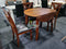 *Hammis# Malaysian Oak Round Dining Set | 1.0M Round Table&2 Chairs