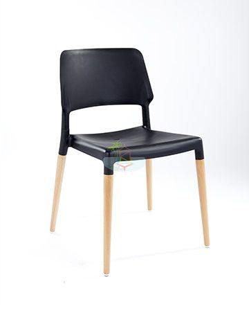 Jade# Scandinavian Dining Chair | Black color| TR