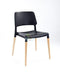 Jade# Scandinavian Dining Chair | Black color| TR