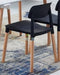 Jade# Scandinavian Dining Chair | Black color
