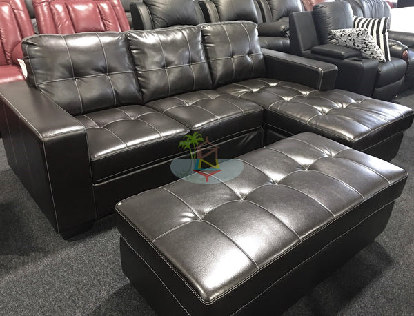 Jessie# L-Shape Ottoman  with Ottoman Lounge Suite | Corner| TR