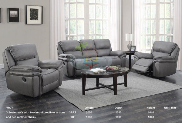 Moy# Conventional Suite Recliner  Lounge Suite | 3RR+R+R| TR