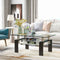 Megan# Glass Top  Glass Top Coffee Table