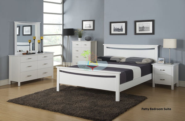 Patty# NZ Pine  Bedroom Suite | Queen | LS