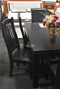 PurePine# NZ Pine  Dining Table | 1.5M | Black color
