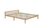 Miami# NZ Pine Simplicity Bed Frame | Queen
