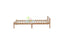 Miami# NZ Pine Simplicity Bed Frame | Single