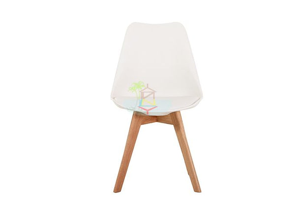 Sonia# Scandinavian Dining Chair | White color
