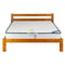 Tina# NZ Pine Simplicity Bed Frame | Queen | Pine color | LS