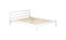 Tina# NZ Pine Simplicity Bed Frame | Double | White color| TR