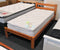Tina# NZ Pine Simplicity Bed Frame | King-Single | Pine color| TR