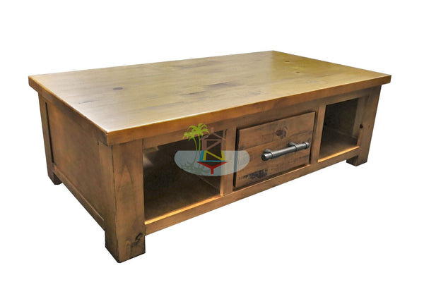 Woodgate# NZ Pine Rustic Coffee Table | LS
