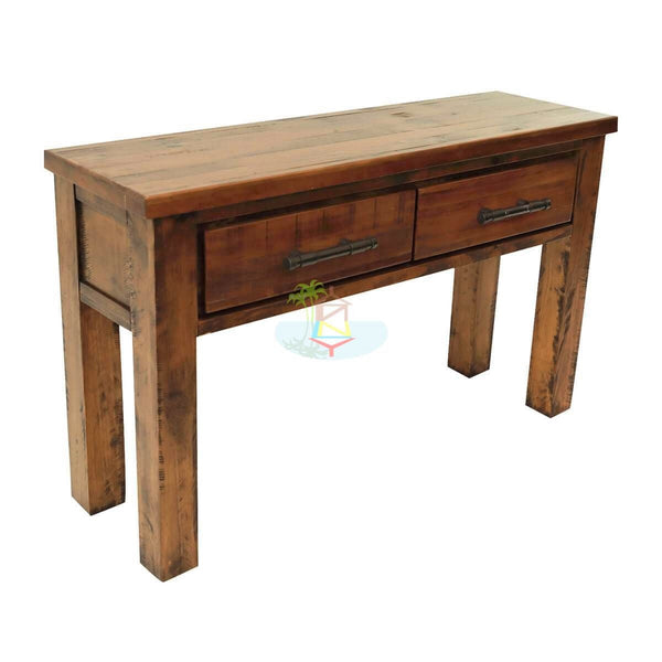 Woodgate# NZ Pine Rustic Hall Table | LS