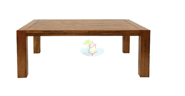 Woodgate# NZ Pine Rustic Dining Table | 2.1M| TR