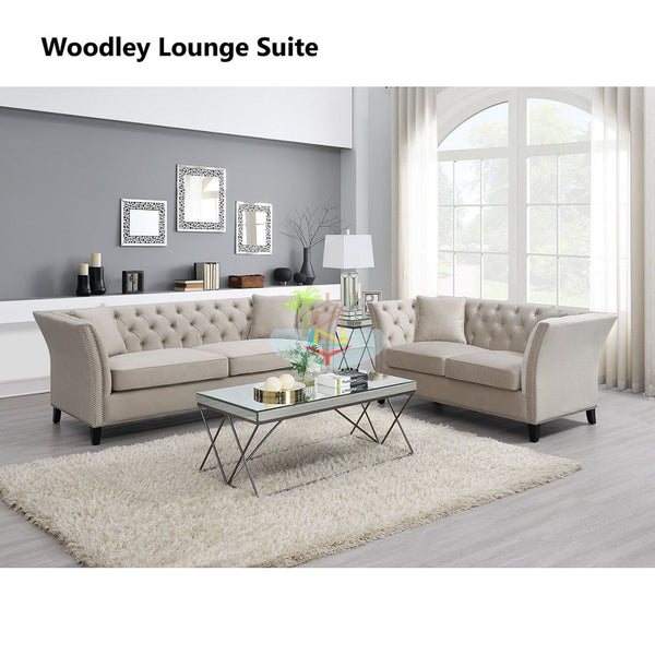 Woodley# Conventional Suite Chesterfield Lounge Suite | 3+2
