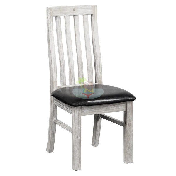 Amanda# NZ Pine White Wash Dining Chair