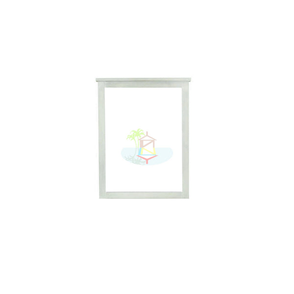 Amanda# NZ Pine White Wash Mirror