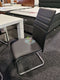 Bessie# Z-Leg Dining Chair | Black color